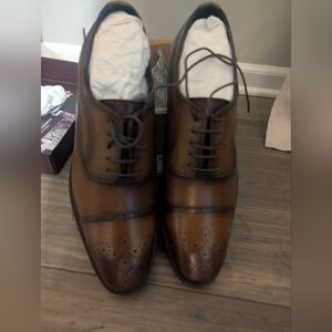 Johnston & Murphy Brown Leather Dress Shoes
